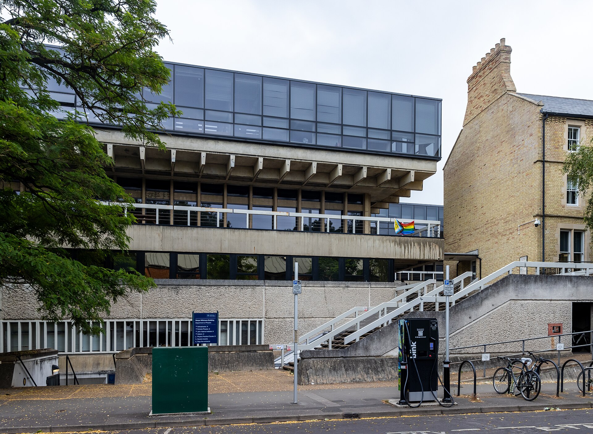 Front of the Denys Wilkinson Building